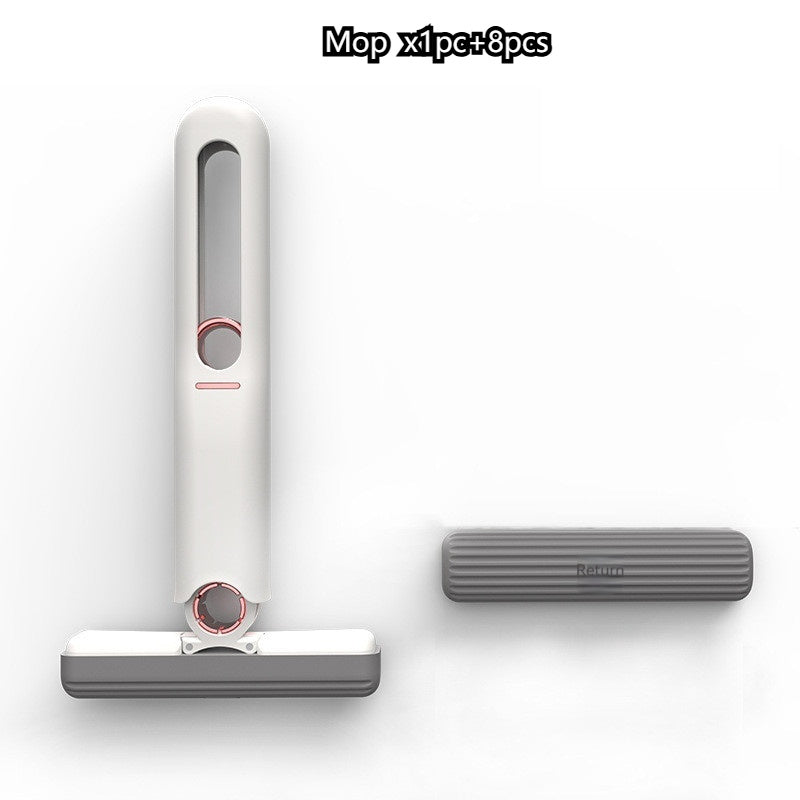 Mini Portable Squeeze Mop – Compact Multi-Surface Cleaning Tool